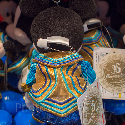 ミッキーぬいば（後ろ姿）