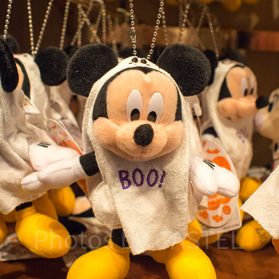 ミッキーぬいぐるみバッジ