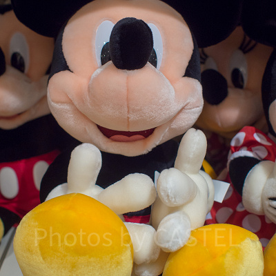 ミッキーぬいぐるみ（M）