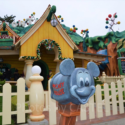 ミッキーのポスト