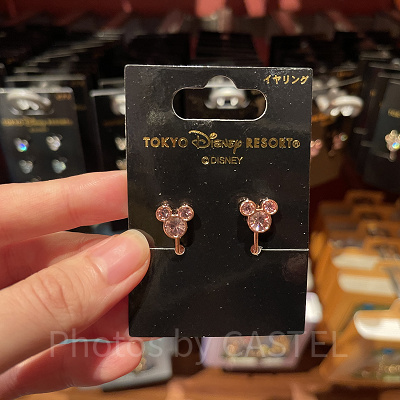 ミッキーシェイプ　イヤリング