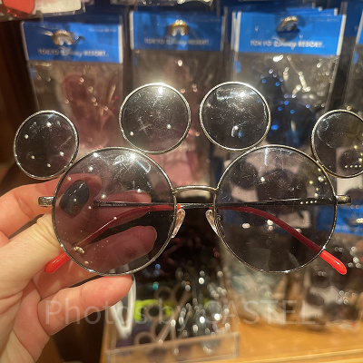 ミッキーシェイプのサングラス（ブラック）