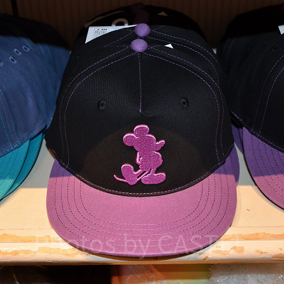 ミッキーシルエット（むらさき）