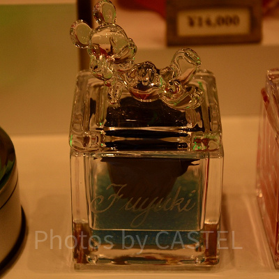 ミッキーの立体オブジェ×ブルーのバラ