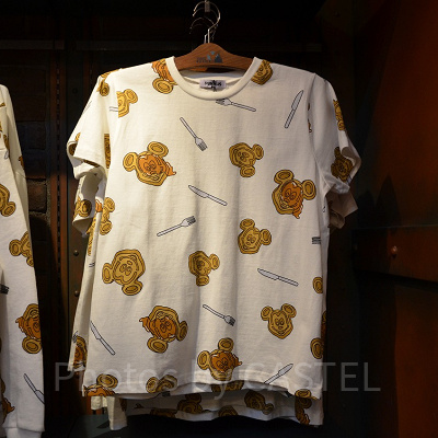 ミッキーワッフルのTシャツ