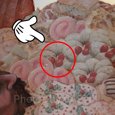 チェリーの形が隠れミッキー