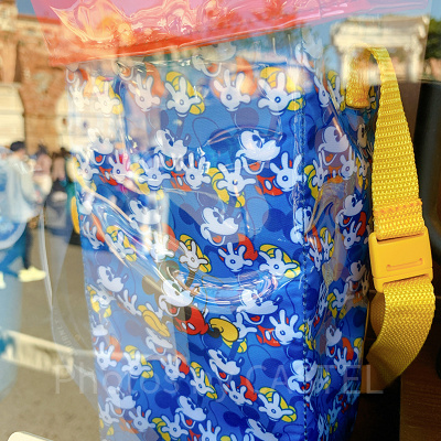 ミッキーの総柄スーベニアポップコーンケース