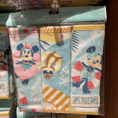ミニタオルセット（2022ディズニー夏グッズSUISUI SUMMER）