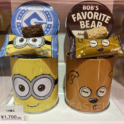 ミニオン&ボブ2缶クランチセット
