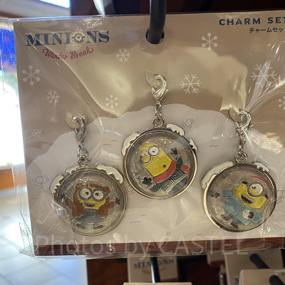 ミニオンのチャームセット(3個セット)/USJクリスマスグッズ2022