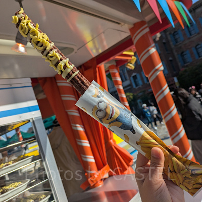 ミニオンのチョコバナナチュリトス（USJ）