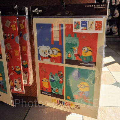 ミニオンのクリアファイル