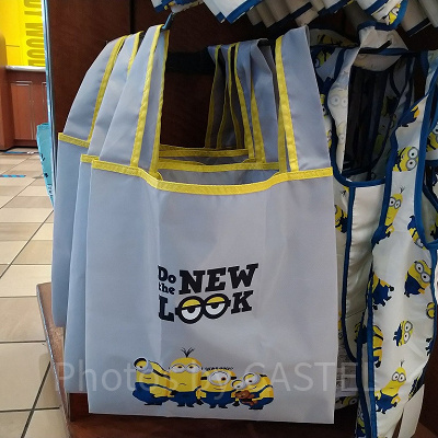 ミニオン「Do the NEW LOOK」エコバック／グレー