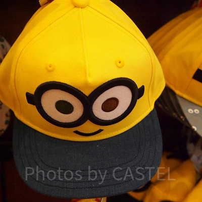 ミニオンフラットバイザーキャップ（ボブ）