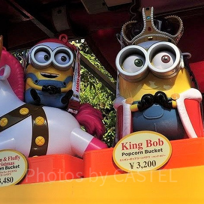 ミニオン【2017年～】キングボブ・ポップコーンバケツ