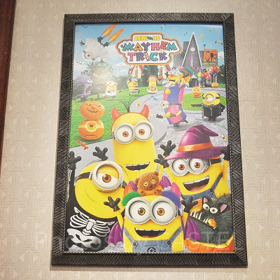 ミニオンのハロウィングッズポスター/USJ