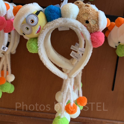 ミニオンカチューシャ（USJクリスマスグッズ2023）