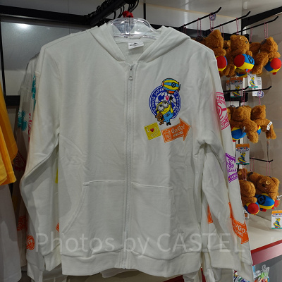 ミニオンパーカー　(ホワイト)