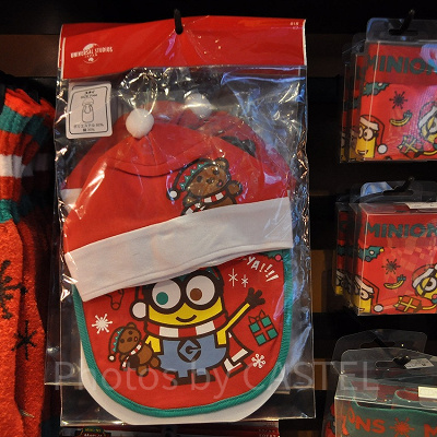 MINION MERRY CHRISTMASベビーフード&スタイセット