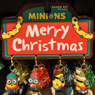 MINION MERRY CHRISTMASチャームセット（4個セット）