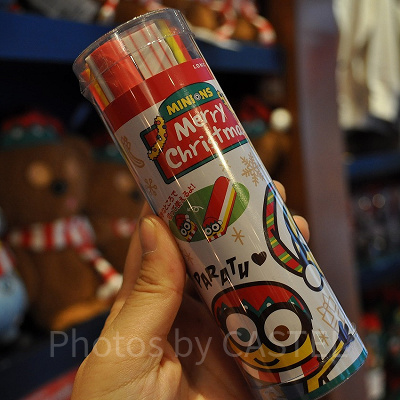 MINION MERRY CHRISTMAS消しゴムセット