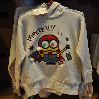 MINION MERRY CHRISTMASパーカー（ボブ）／キッズ