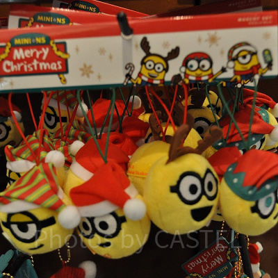 MINION MERRY CHRISTMASまんまるヘアゴム
