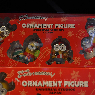 MINION MERRY CHRISTMASオーナメントフィギュア