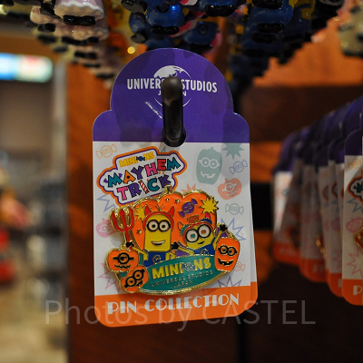 ミニオン「MINIONS MAYHEM TRICK」ピンバッジ