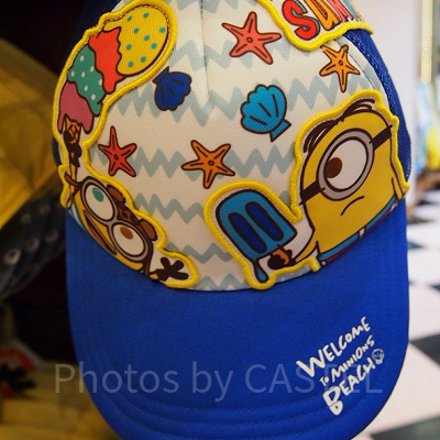 ミニオン「MINIONS SUMMER」シリーズのワッペンキャップ