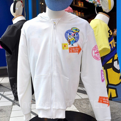 ミニオン「MINIONS TRAVEL」パーカー