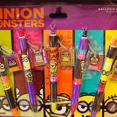 ミニオンモンスターボールペンセット（5本）