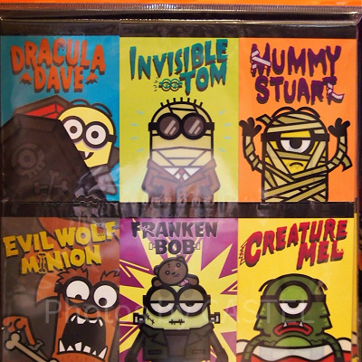 ミニオンモンスターメモセット（6冊）