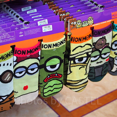 ミニオンモンスターソックスセット（3足）