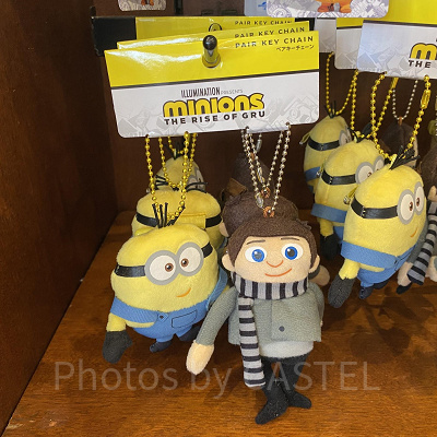 ミニオンのペアキーチェーン（オットーとグルー）