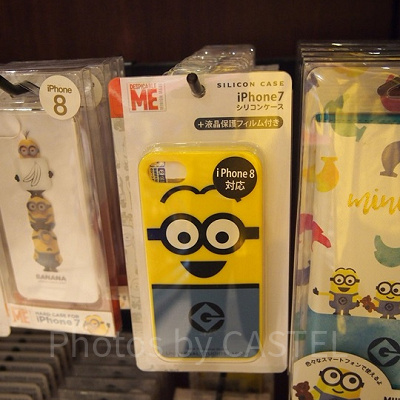 ミニオンシリコンタイプスマホケース