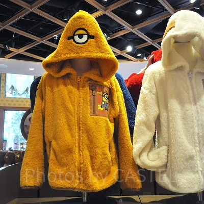 ミニオン・スヌーピーのボアパーカー