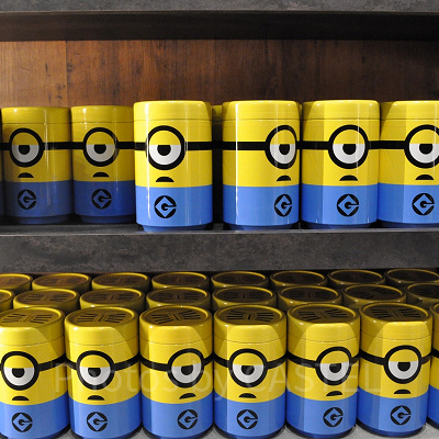 ミニオンのスチュアートはフードになっても存在感がバツグン