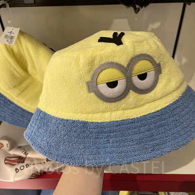 ミニオンパイル地バケットハット