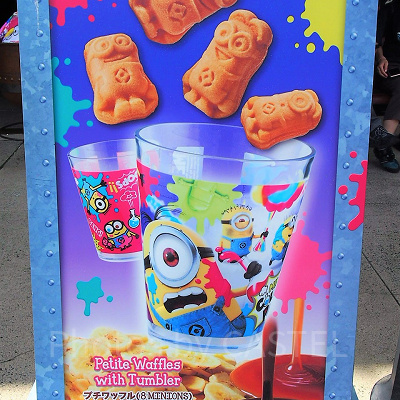 ミニオン型ワッフル