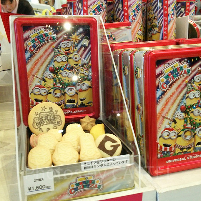 ミニオンのクリスマス限定クッキーはいろんなミニオンと会える（2018年）