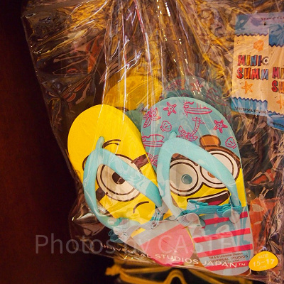 「MINIONS SUMMER」シリーズリトルキッズ用ビーチサンダル