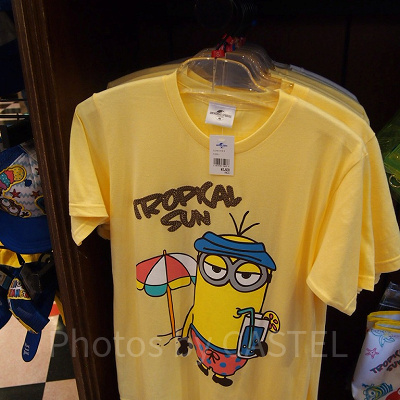 「MINIONS SUMMER」シリーズのケビンTシャツ