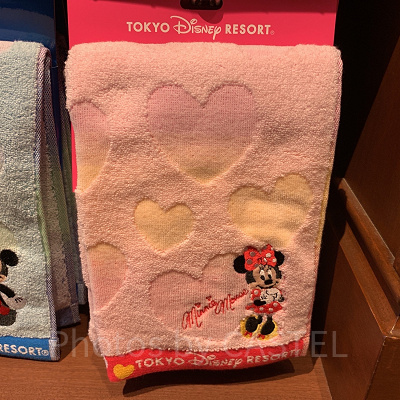 ミニーフェイスタオル