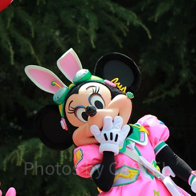 「ディズニー・イースター」のミニーちゃん