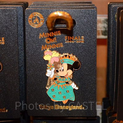 ミニー（緑）ピンバッジ