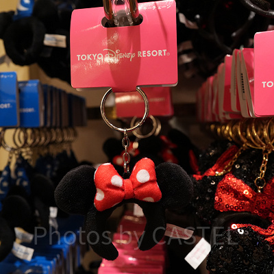 ミニーカチューシャキーホルダー