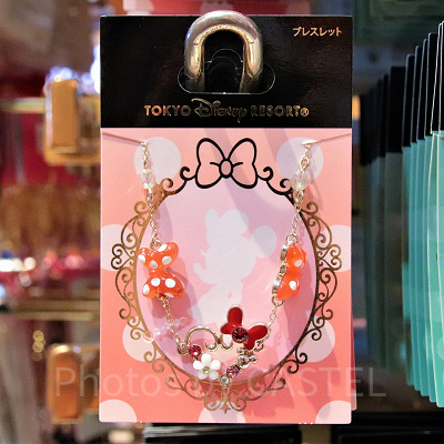 ミニーマウスのブレスレット