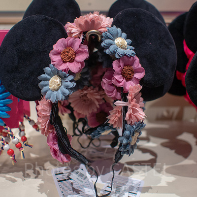 「ミニーマウス」ヘアバンド