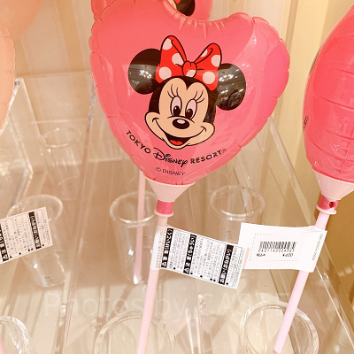 ミニーマウス手持ちバルーン